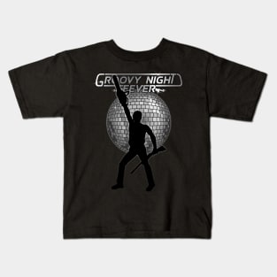 Groovy night fever. Kids T-Shirt